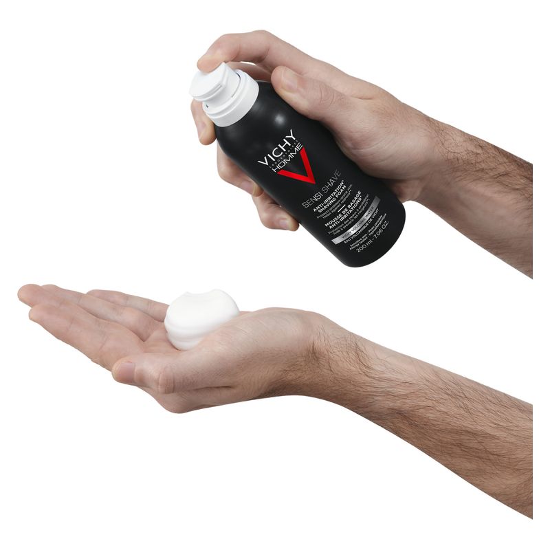 VICHY - Homme Mousse À Raser Peau Sensible Ou À Problemes VICHY - Homme Mousse À Raser Peau Sensible Ou À Problemes