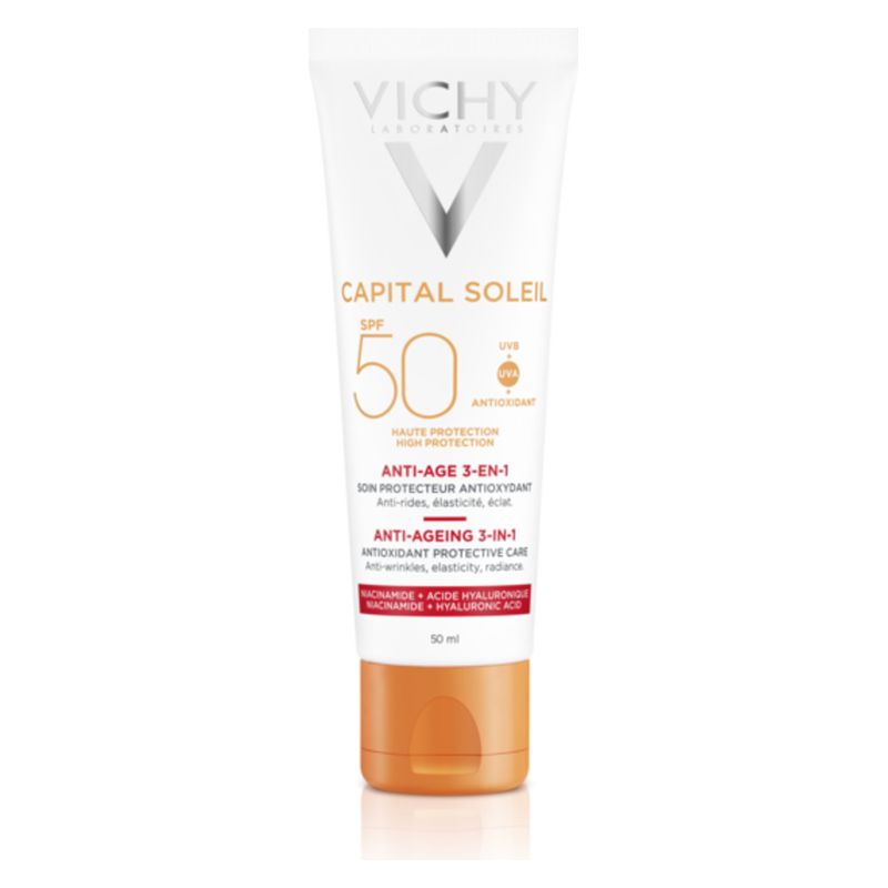 VICHY - Capital Idéal Soleil Soin Antioxydant 3-En-1 Spf 50 VICHY - Capital Idéal Soleil Soin Antioxydant 3-En-1 Spf 50