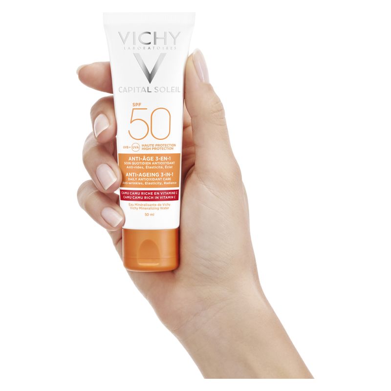 VICHY - Capital Idéal Soleil Soin Antioxydant 3-En-1 Spf 50 VICHY - Capital Idéal Soleil Soin Antioxydant 3-En-1 Spf 50