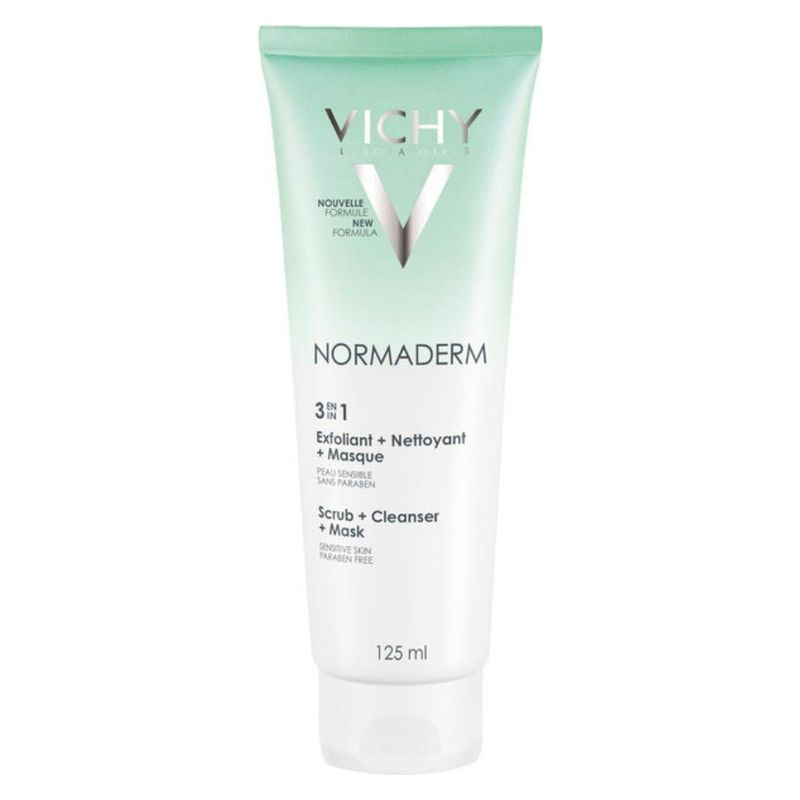VICHY NORMADERM 3IN1 EXFOLIANT + NETTOYANT + MASCQUE