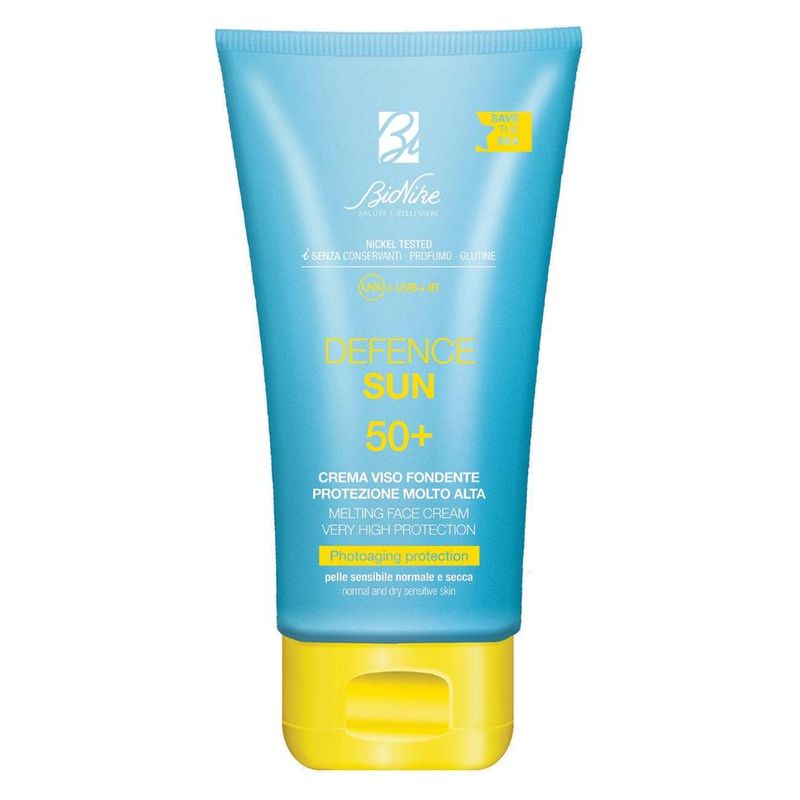 Image of BIONIKE Defence Sun Crema Viso Fondente Spf 50+ cod091