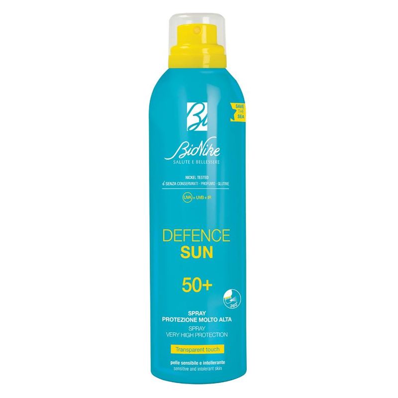 BIONIKE DEFENCE SUN SPRAY TRANSPARENT TOUCH SPF 50+