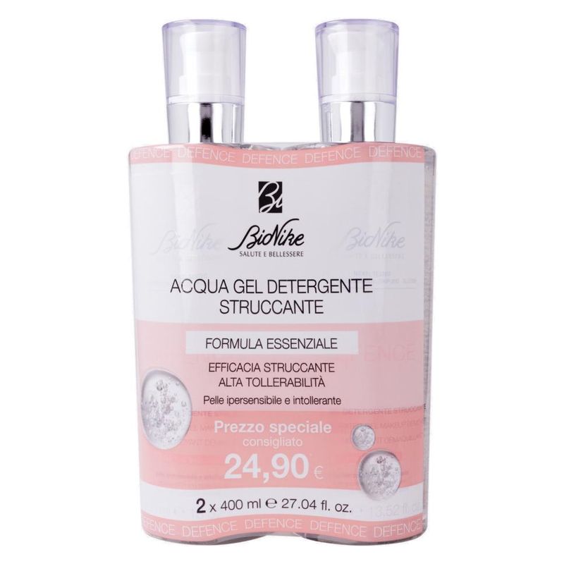 BIONIKE - ACQUA GEL DETERGENTE STRUCCANTE FORMULA ESSENZIALE BIONIKE - ACQUA GEL DETERGENTE STRUCCANTE FORMULA ESSENZIALE
