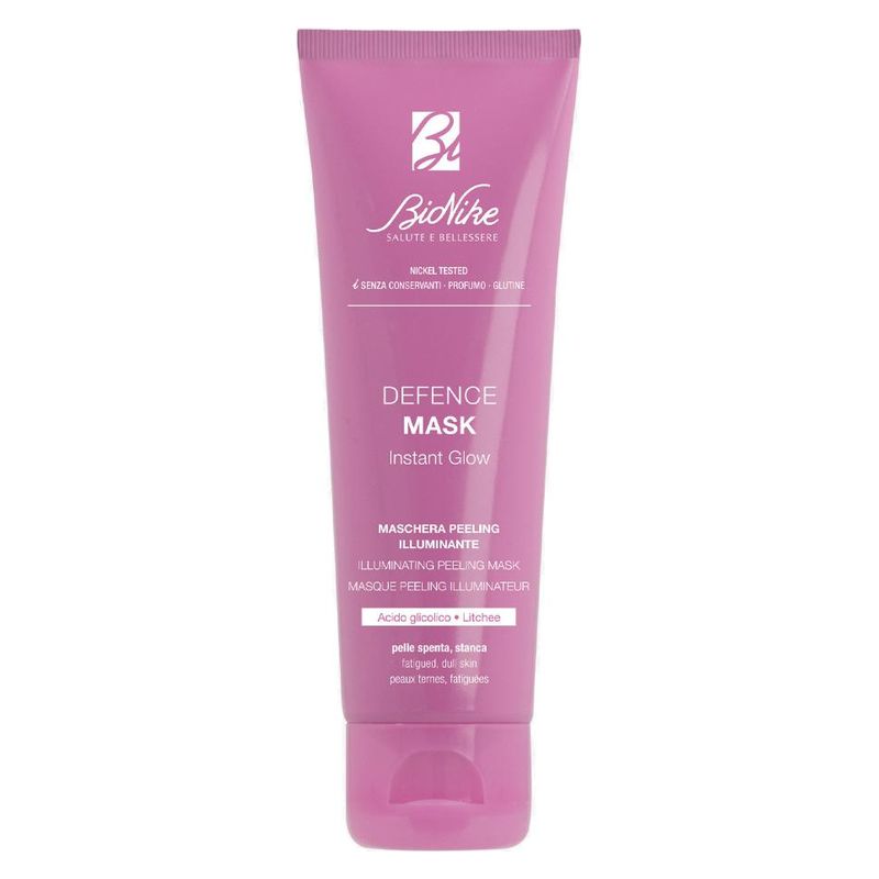 BIONIKE DEFENCE MASK INSTANT GLOW MASCHERA PEELING ILLUMINANTE