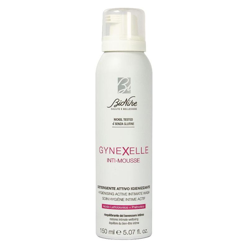 BIONIKE GYNEXELLE INTI-MOUSSE DETERGENTE ATTIVO IGIENIZZANTE