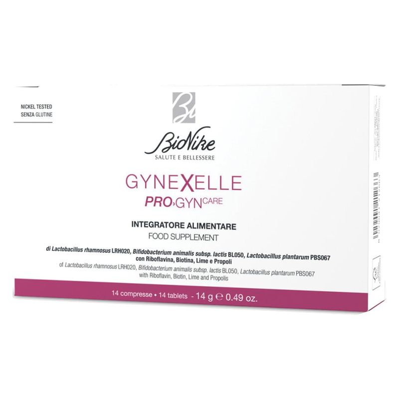 BIONIKE - GYNEXELLE PRO GYN CARE INTEGRATORE ALIMENTARE BIONIKE - GYNEXELLE PRO GYN CARE INTEGRATORE ALIMENTARE