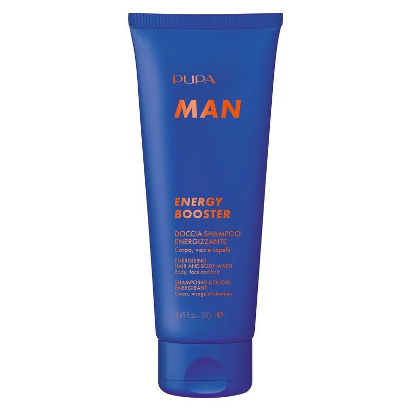 Pupa - MAN ENERGY BOOSTER DOCCIA SHAMPOO ENERGIZZANTE Pupa - MAN ENERGY BOOSTER DOCCIA SHAMPOO ENERGIZZANTE