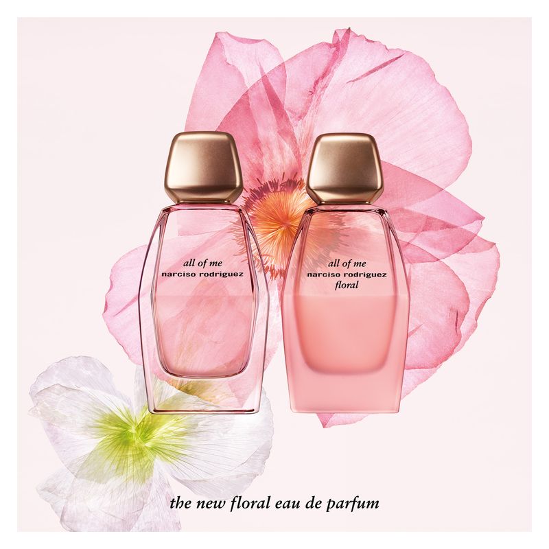 Narciso Rodriguez All Of Me Floral, Eau de Parfum Donna, 50 ml Spray, Fragranza Floreale Ambrata con Note di Litchi, Geranio e Muschio Ambrato Narciso Rodriguez All Of Me Floral, Eau de Parfum Donna, 50 ml Spray, Fragranza Floreale Ambrata con Note di Litchi, Geranio e Muschio Ambrato
