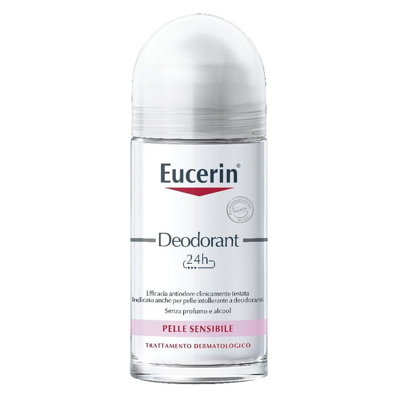 Eucerin DEODORANTE ROLL-ON 24H PRELLI SENSIBILI