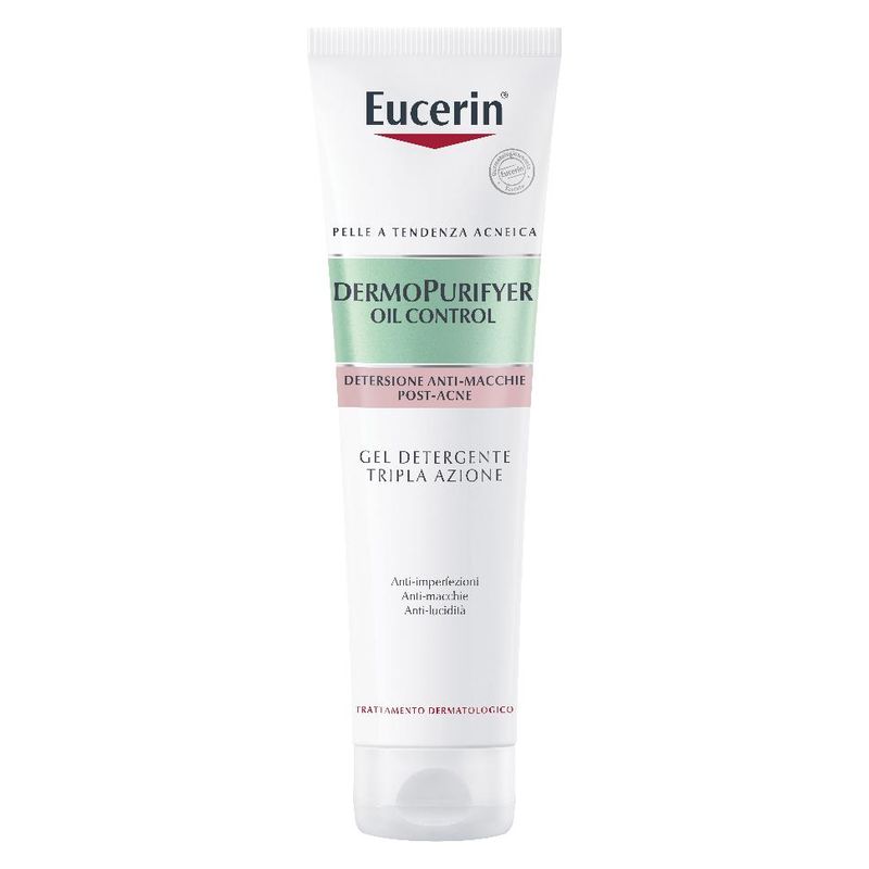 Eucerin DERMOPURIFYER OIL CONTROL GEL DETERGENTE TRIPLA AZIONE