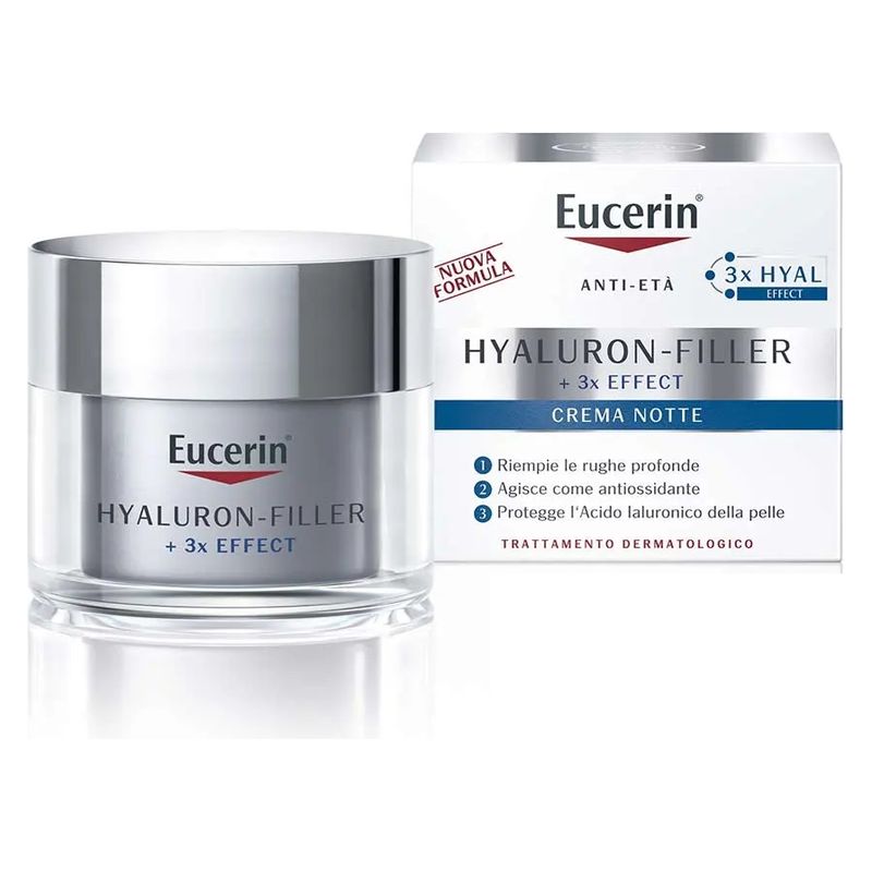 Eucerin HYALURON - FILLER + 3x EFFECT CREMA NOTTE