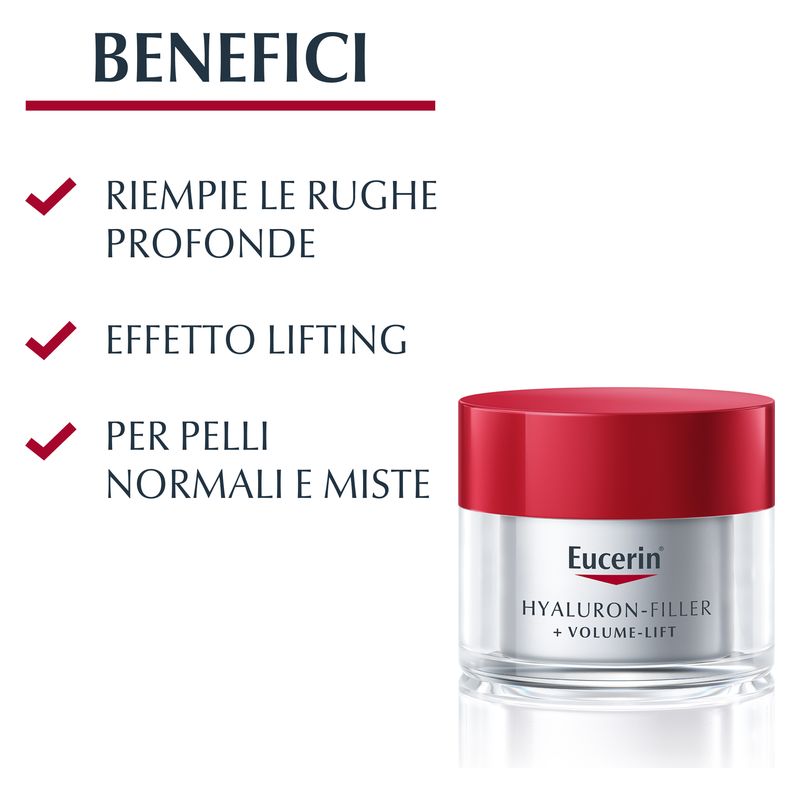 Eucerin - Hyaluron-Filler + Volume-Lift Crema Giorno Spf 15 Pelle Normale E Mista Eucerin - Hyaluron-Filler + Volume-Lift Crema Giorno Spf 15 Pelle Normale E Mista