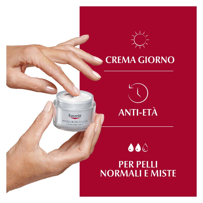 Eucerin - Hyaluron-Filler + Volume-Lift Crema Giorno Spf 15 Pelle Normale E Mista Eucerin - Hyaluron-Filler + Volume-Lift Crema Giorno Spf 15 Pelle Normale E Mista