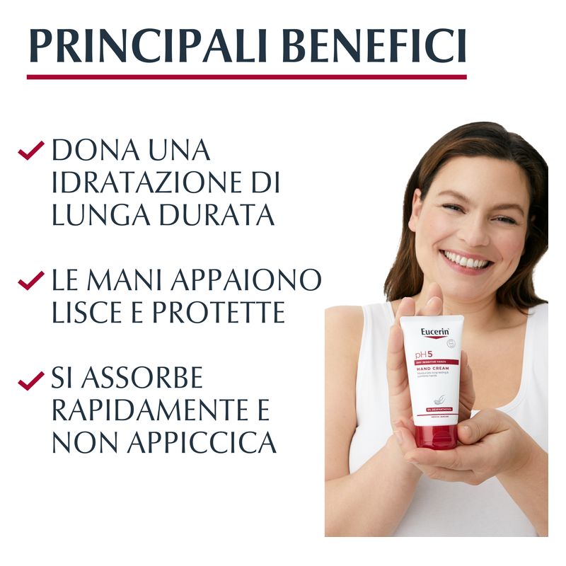 Eucerin - Crema Mani Secche E Screpolate Ph 5 Eucerin - Crema Mani Secche E Screpolate Ph 5
