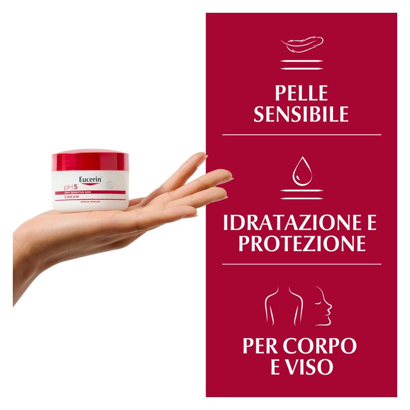 Eucerin - CREMA PELLE SENSIBILE E SECCA PH 5 Eucerin - CREMA PELLE SENSIBILE E SECCA PH 5