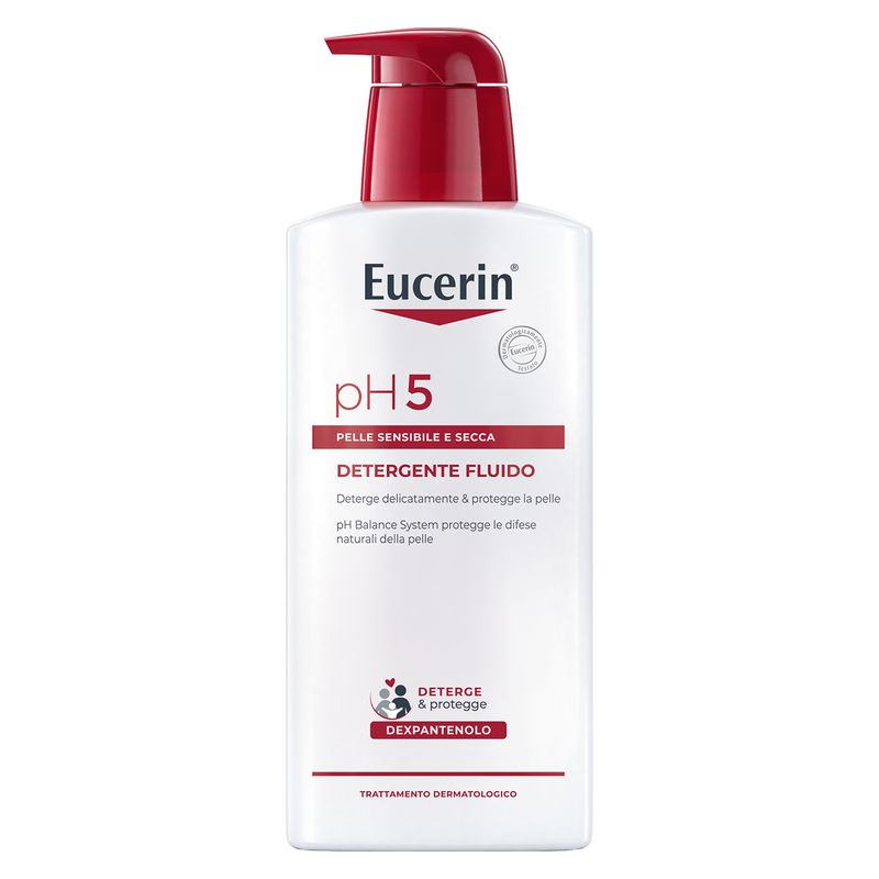 Eucerin - Detergente Fluido Pelle Sensibile E Secca Ph 5 Eucerin - Detergente Fluido Pelle Sensibile E Secca Ph 5