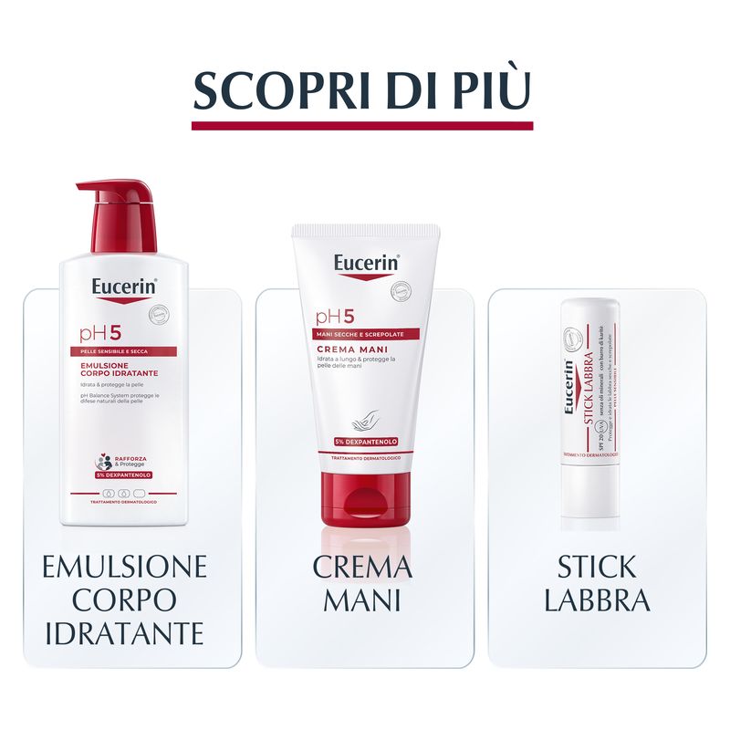 Eucerin - Detergente Fluido Pelle Sensibile E Secca Ph 5 Eucerin - Detergente Fluido Pelle Sensibile E Secca Ph 5