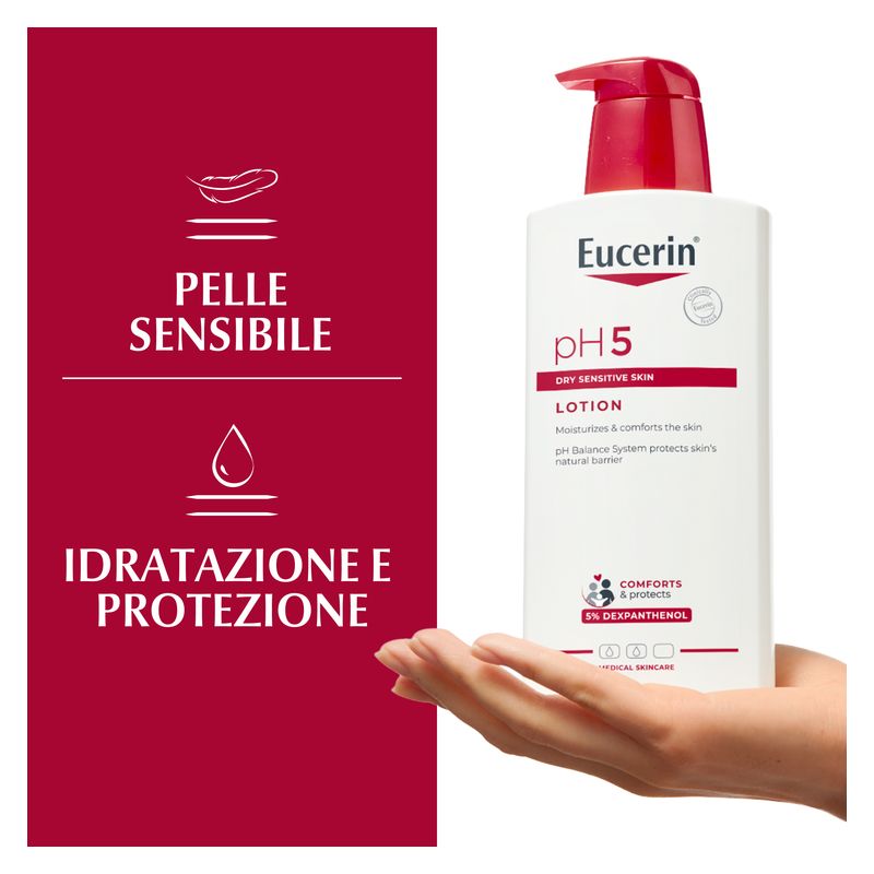 Eucerin - Emulsione Corpo Idratante Pelle Sensibile E Secca Ph 5
