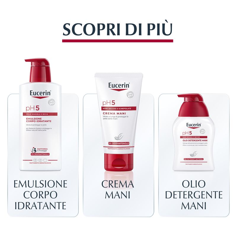 Eucerin - Olio Detergente Doccia Ph 5 Pelle Sensibile E Molto Secca Eucerin - Olio Detergente Doccia Ph 5 Pelle Sensibile E Molto Secca