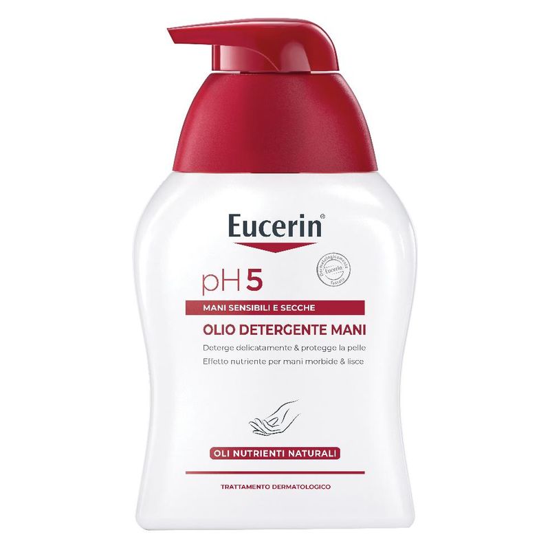 Eucerin OLIO DETERGENTE MANI SECHHE E SENSIBILI PH 5