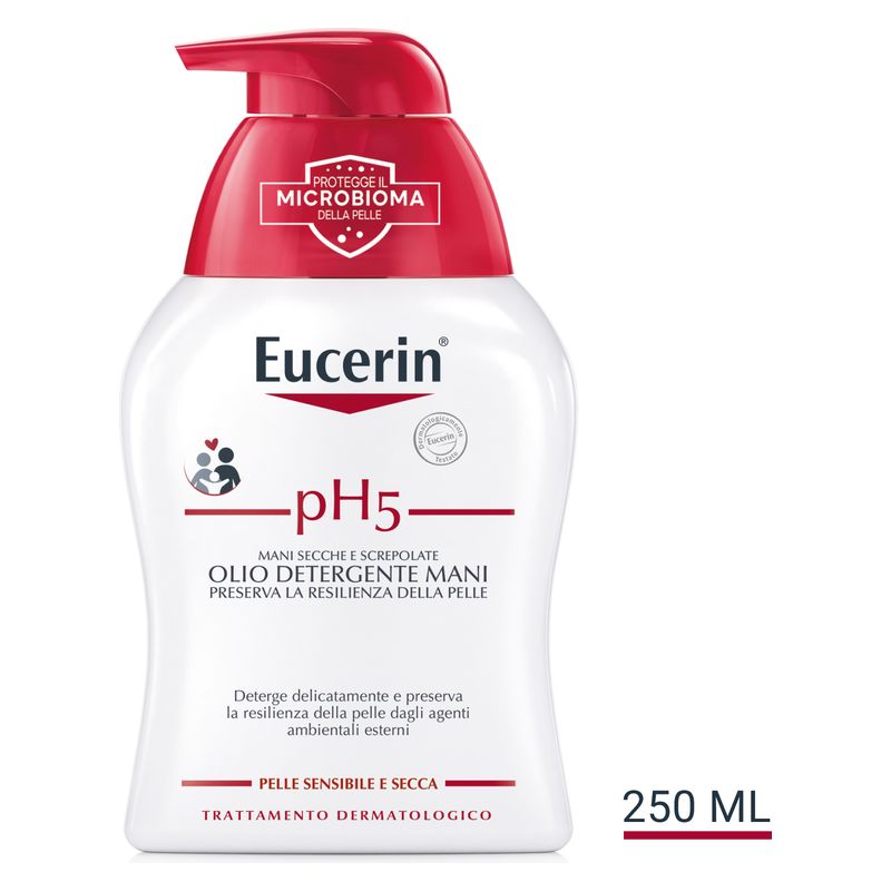 Eucerin - Olio Detergente Mani Sechhe E Sensibili Ph 5