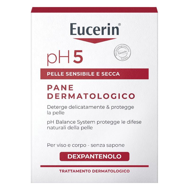 Eucerin - PANE DERMATOLOGICO PELLE SENSIBILE E SECCA PH 5 Eucerin - PANE DERMATOLOGICO PELLE SENSIBILE E SECCA PH 5
