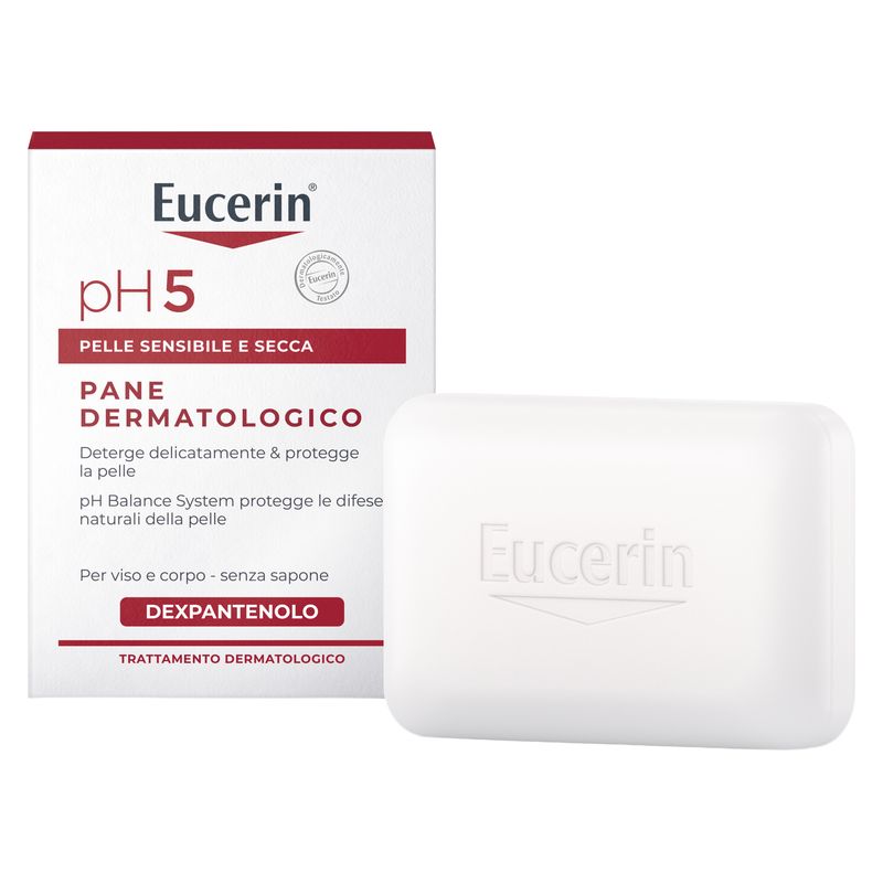 Eucerin - Pane Dermatologico Pelle Sensibile E Secca Ph 5 Eucerin - Pane Dermatologico Pelle Sensibile E Secca Ph 5
