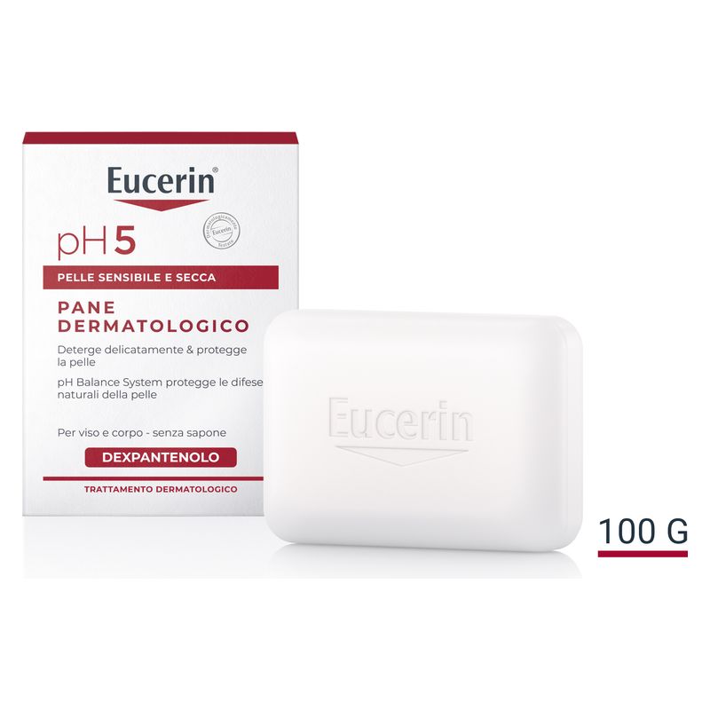 Eucerin - Pane Dermatologico Pelle Sensibile E Secca Ph 5 Eucerin - Pane Dermatologico Pelle Sensibile E Secca Ph 5