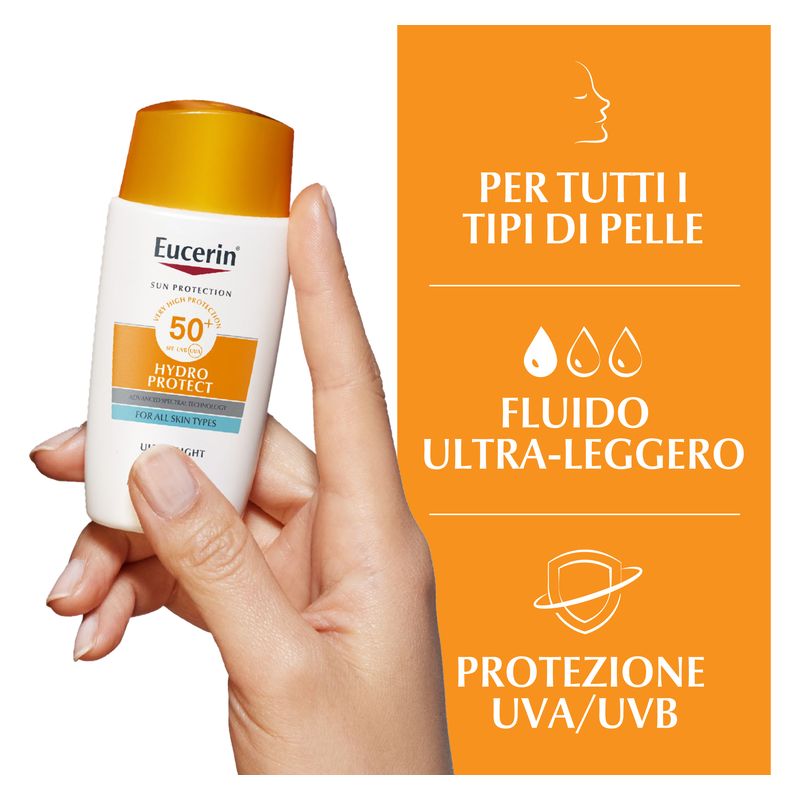 Eucerin - Sun Protection Hydro Protect Fluido Ultra-Leggero Spf 50+ Eucerin - Sun Protection Hydro Protect Fluido Ultra-Leggero Spf 50+