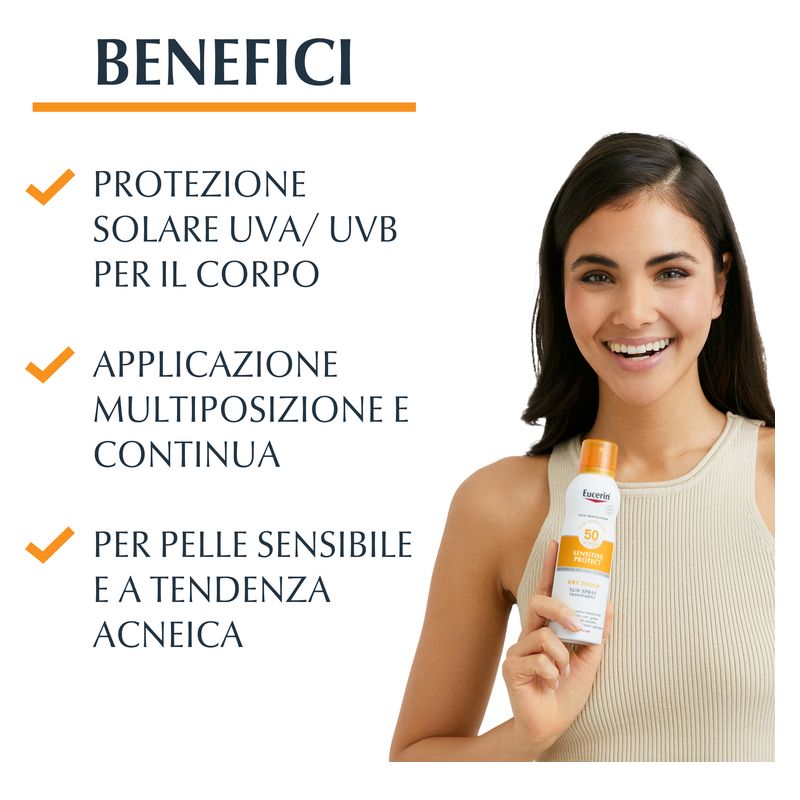 Eucerin - Sun Protection Oil Control Dry Touch Body Sun Spray Transparent Spf 50