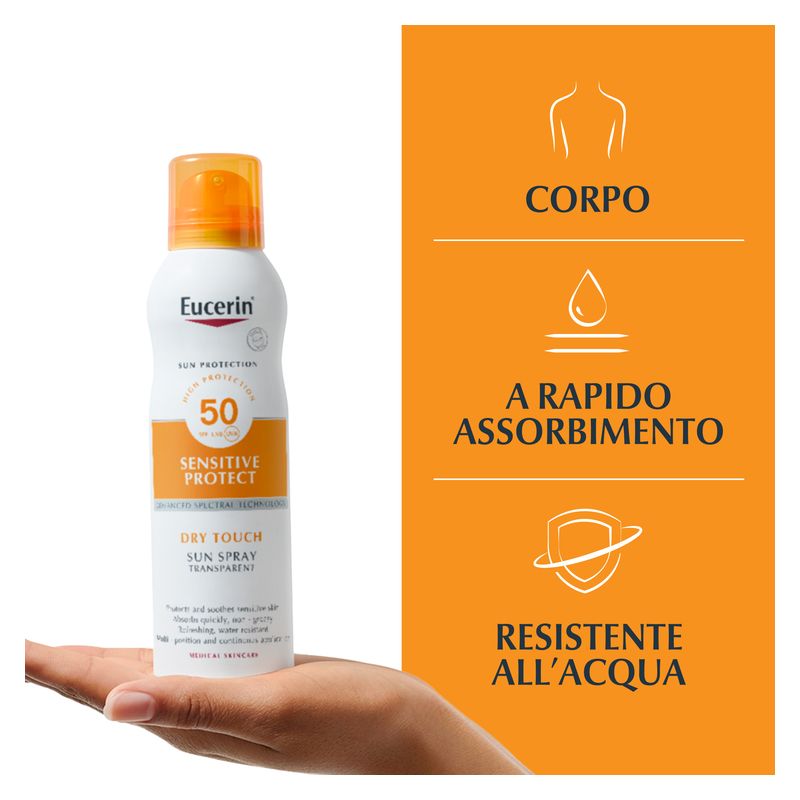 Eucerin - Sun Protection Oil Control Dry Touch Body Sun Spray Transparent Spf 50