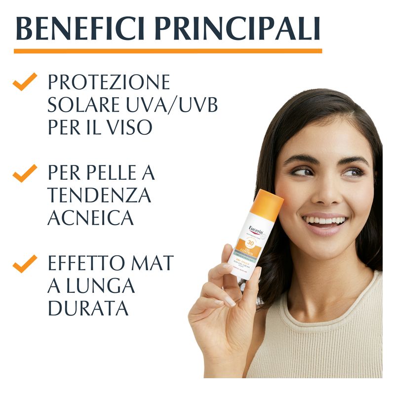 Eucerin - Sun Protection Oil Control Dry Touch Face Spf 50+ Eucerin - Sun Protection Oil Control Dry Touch Face Spf 50+