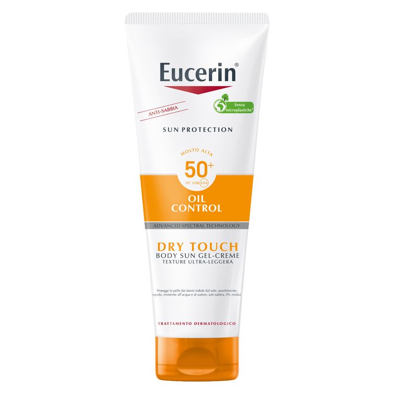 Eucerin - Sun Protection Oil Control Dry Touch Body Sun Gel-Creme Spf 50+ Eucerin - Sun Protection Oil Control Dry Touch Body Sun Gel-Creme Spf 50+