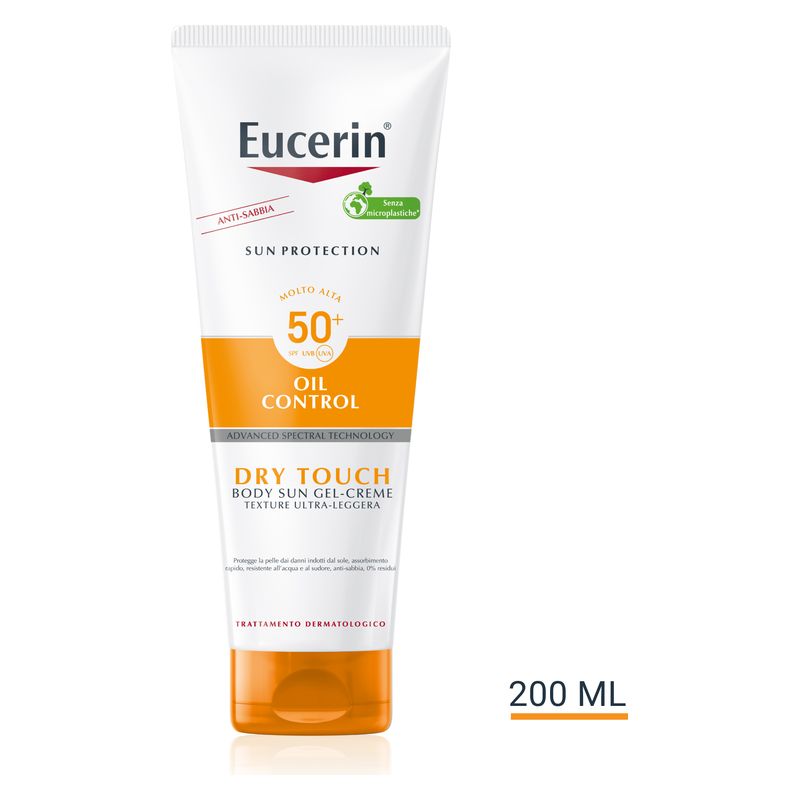 Eucerin - Sun Protection Oil Control Dry Touch Body Sun Gel-Creme Spf 50+ Eucerin - Sun Protection Oil Control Dry Touch Body Sun Gel-Creme Spf 50+