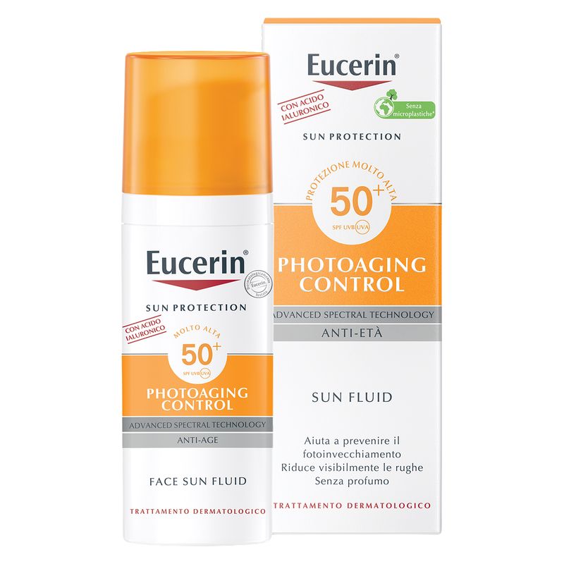 Eucerin - Sun Protection Photoaging Control Face Sun Fluid Spf 50 Eucerin - Sun Protection Photoaging Control Face Sun Fluid Spf 50