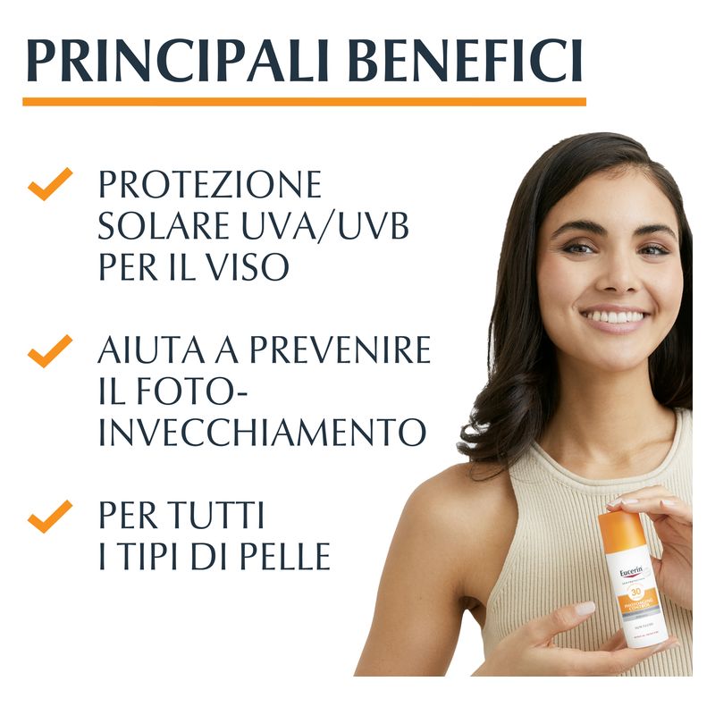Eucerin - Sun Protection Photoaging Control Face Sun Fluid Spf 50 Eucerin - Sun Protection Photoaging Control Face Sun Fluid Spf 50