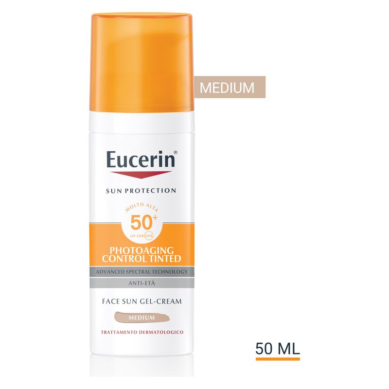 Eucerin - Un Protection Photoaging Control Tinted Face Spf50+ Medium Eucerin - Un Protection Photoaging Control Tinted Face Spf50+ Medium