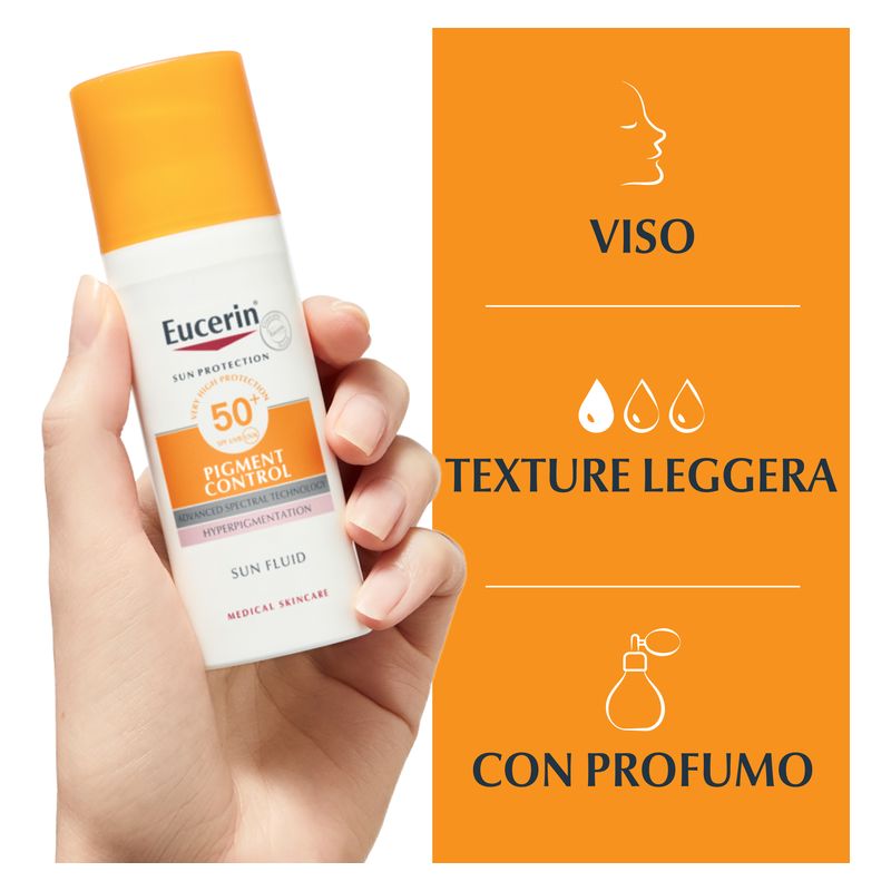 Eucerin - Sun Protection Protection Pigment Control Sun Fluid Spf 50+ Eucerin - Sun Protection Protection Pigment Control Sun Fluid Spf 50+