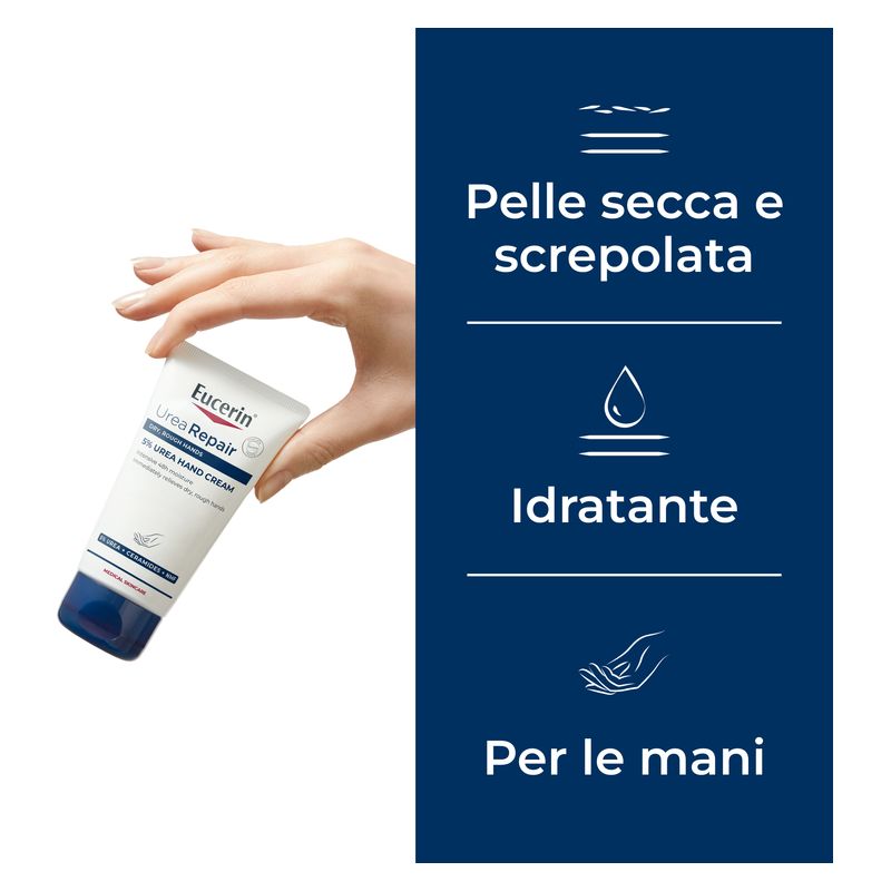 Eucerin - Urearepair Plus  5% Urea Crema Mani