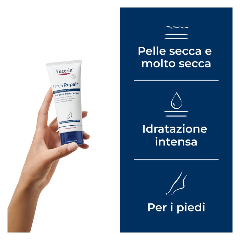 Eucerin - Urearepair Plus 10% Urea Crema Piedi Rigenerante