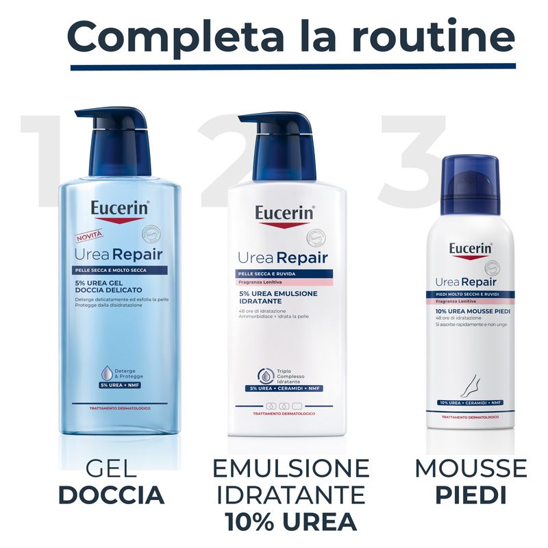 Eucerin - Urearepair Plus 10% Urea Mousse Piedi Eucerin - Urearepair Plus 10% Urea Mousse Piedi