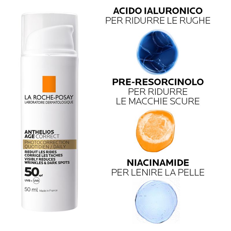 LA ROCHE-POSAY - Anthelios Age Correct Photocorrection Daily Spf 50