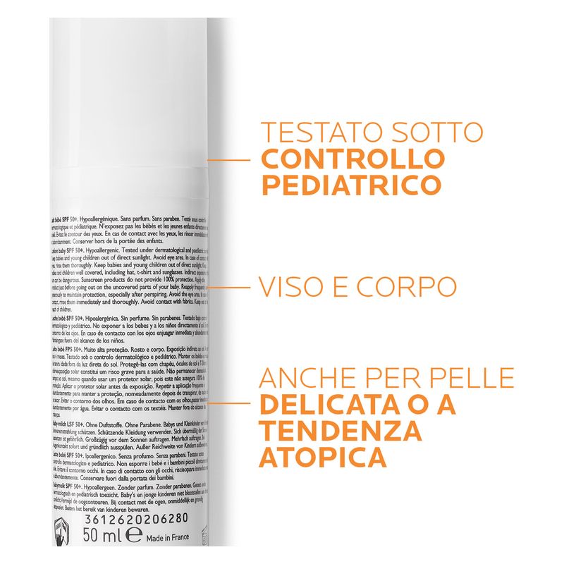LA ROCHE-POSAY - Anthelios Dermo-Pediatrics Lotion Spf 50+ LA ROCHE-POSAY - Anthelios Dermo-Pediatrics Lotion Spf 50+