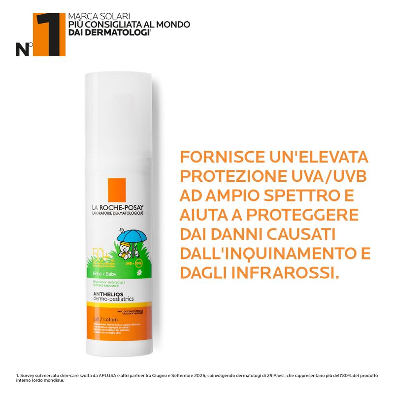 LA ROCHE-POSAY - Anthelios Dermo-Pediatrics Lotion Spf 50+ LA ROCHE-POSAY - Anthelios Dermo-Pediatrics Lotion Spf 50+
