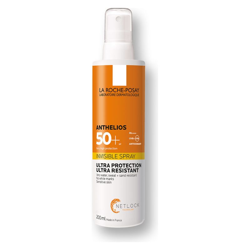 LA ROCHE-POSAY - Anthelios Spray Invisible Haute Protection Ultra Resistent Spf 50+ LA ROCHE-POSAY - Anthelios Spray Invisible Haute Protection Ultra Resistent Spf 50+