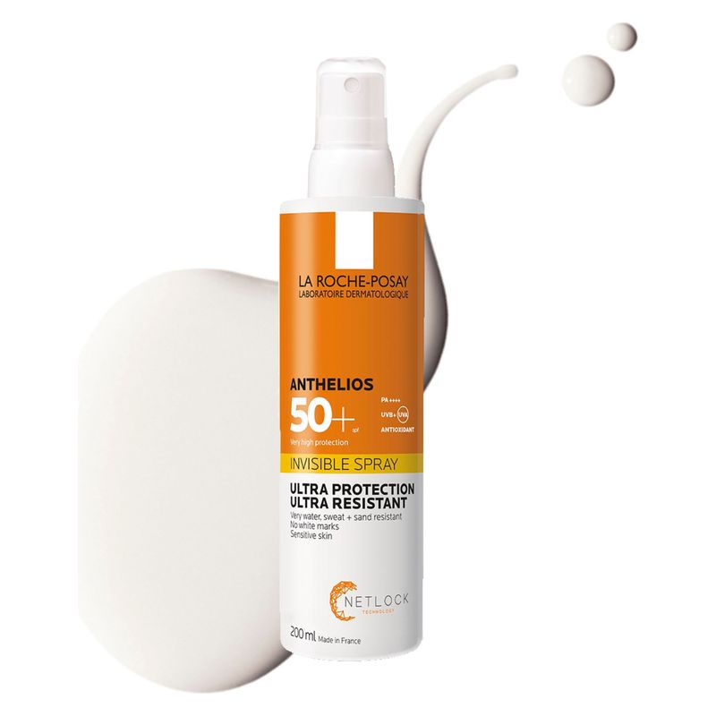 LA ROCHE-POSAY - Anthelios Spray Invisible Haute Protection Ultra Resistent Spf 50+ LA ROCHE-POSAY - Anthelios Spray Invisible Haute Protection Ultra Resistent Spf 50+