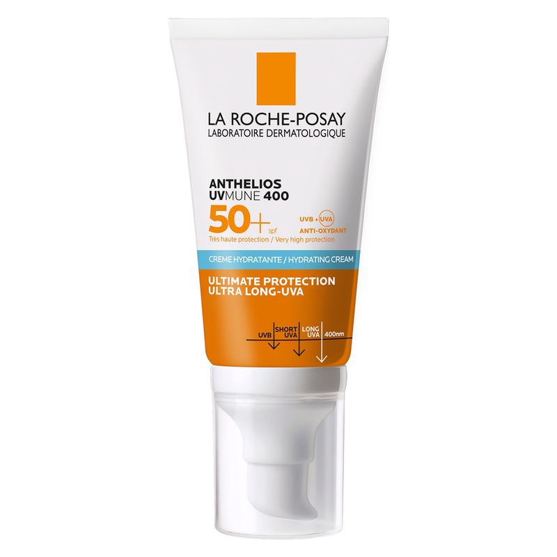 LA ROCHE-POSAY - Anthelios Uvmune 400 Hydrating Cream Ultra Long-Uva Spf 50+ LA ROCHE-POSAY - Anthelios Uvmune 400 Hydrating Cream Ultra Long-Uva Spf 50+