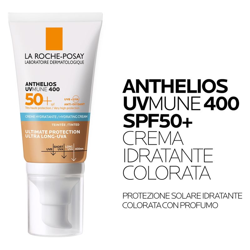 LA ROCHE-POSAY - Anthelios Uvmune 400 Creme Hydratante Teintee