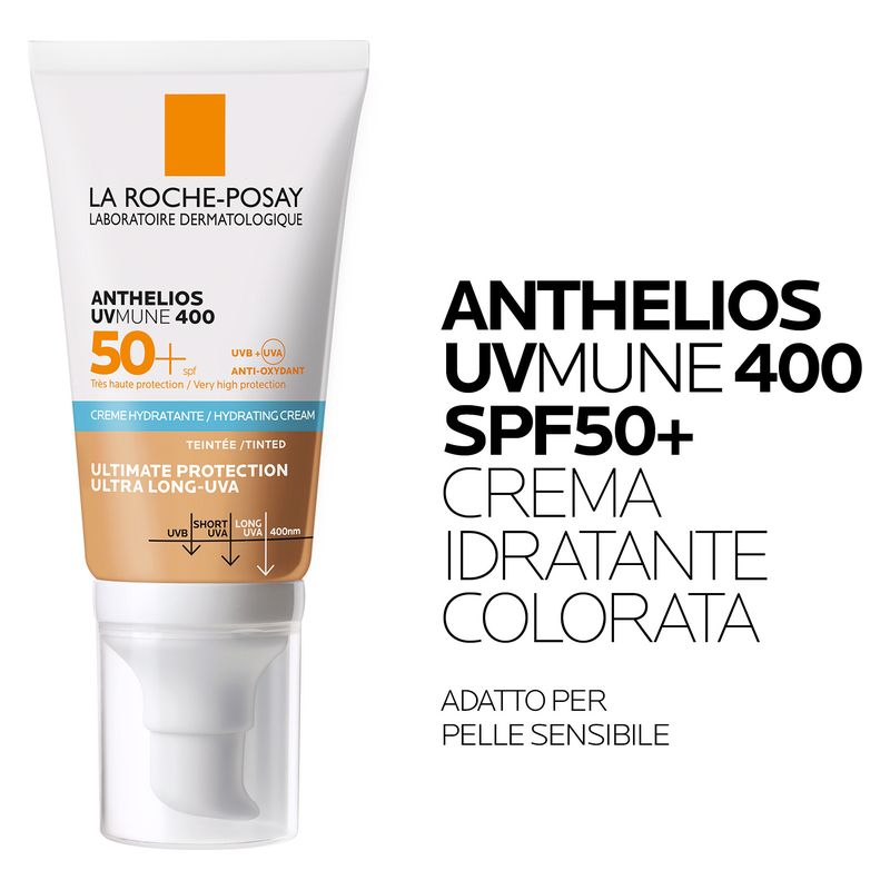 LA ROCHE-POSAY - Anthelios Uvmune 400 Creme Hydratante Teintee