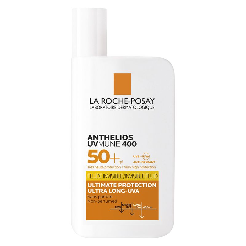 LA ROCHE-POSAY - Anthelios Uvmune 400 Fluide Invisible Spf50+ LA ROCHE-POSAY - Anthelios Uvmune 400 Fluide Invisible Spf50+